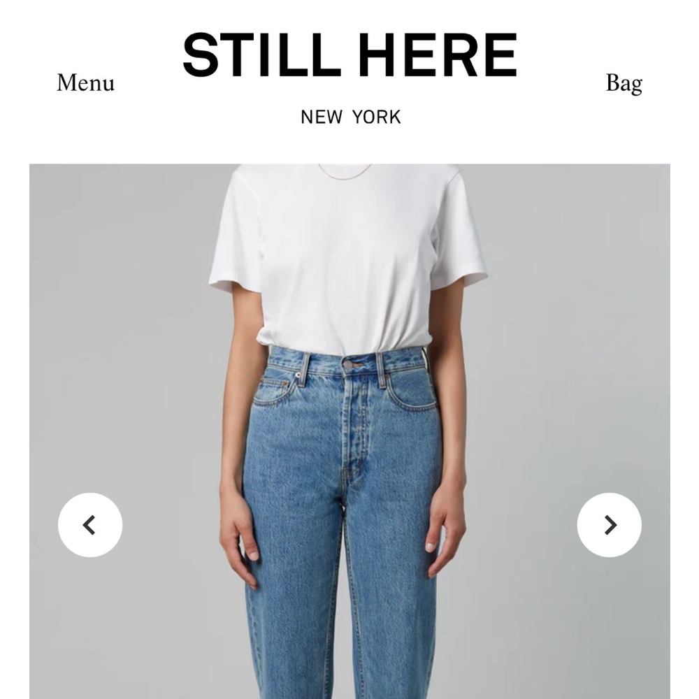 STILL HERE Childhood Jeans in Classic Blue 28